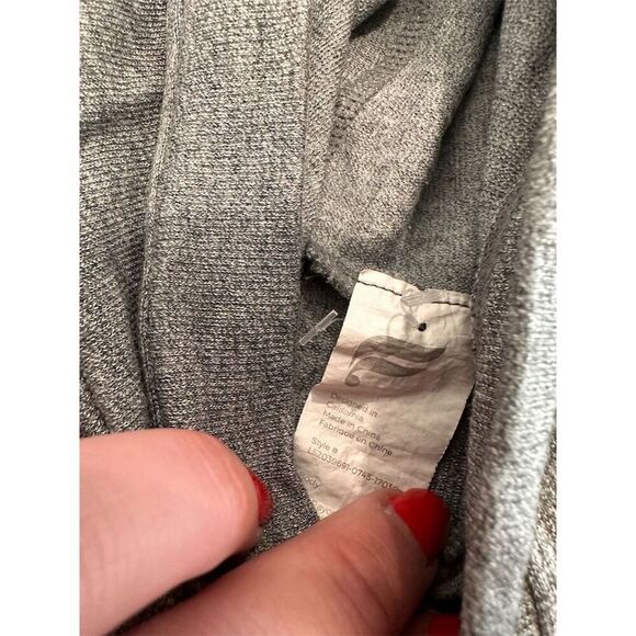 Fabletics Women's Gray Hooded Pullover Hoodie Size S Casual Long Sleeve - Picture 4 of 6